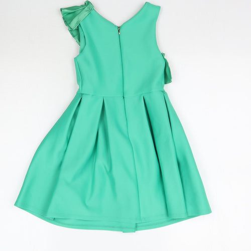 Ted Baker Girls Green   Fit & Flare  Size 6 Years