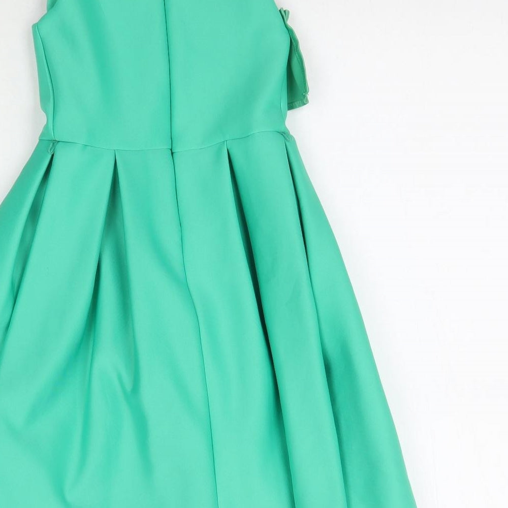 Ted Baker Girls Green   Fit & Flare  Size 6 Years