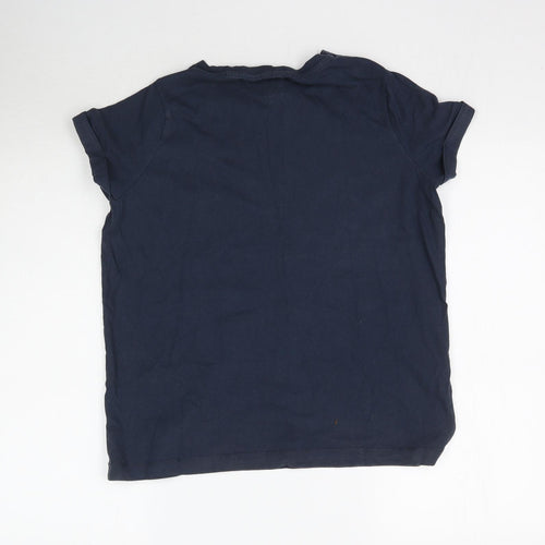 Jack Wills Womens Blue   Basic T-Shirt Size 10