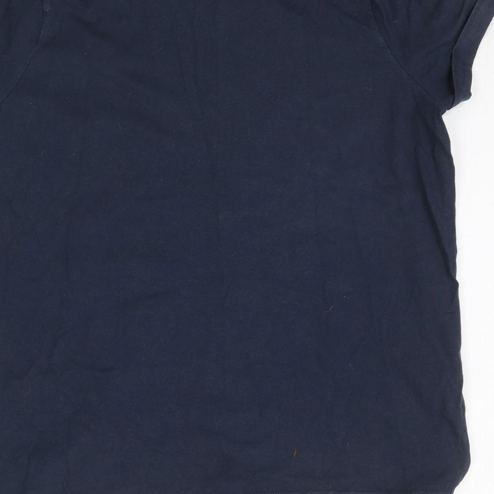 Jack Wills Womens Blue   Basic T-Shirt Size 10