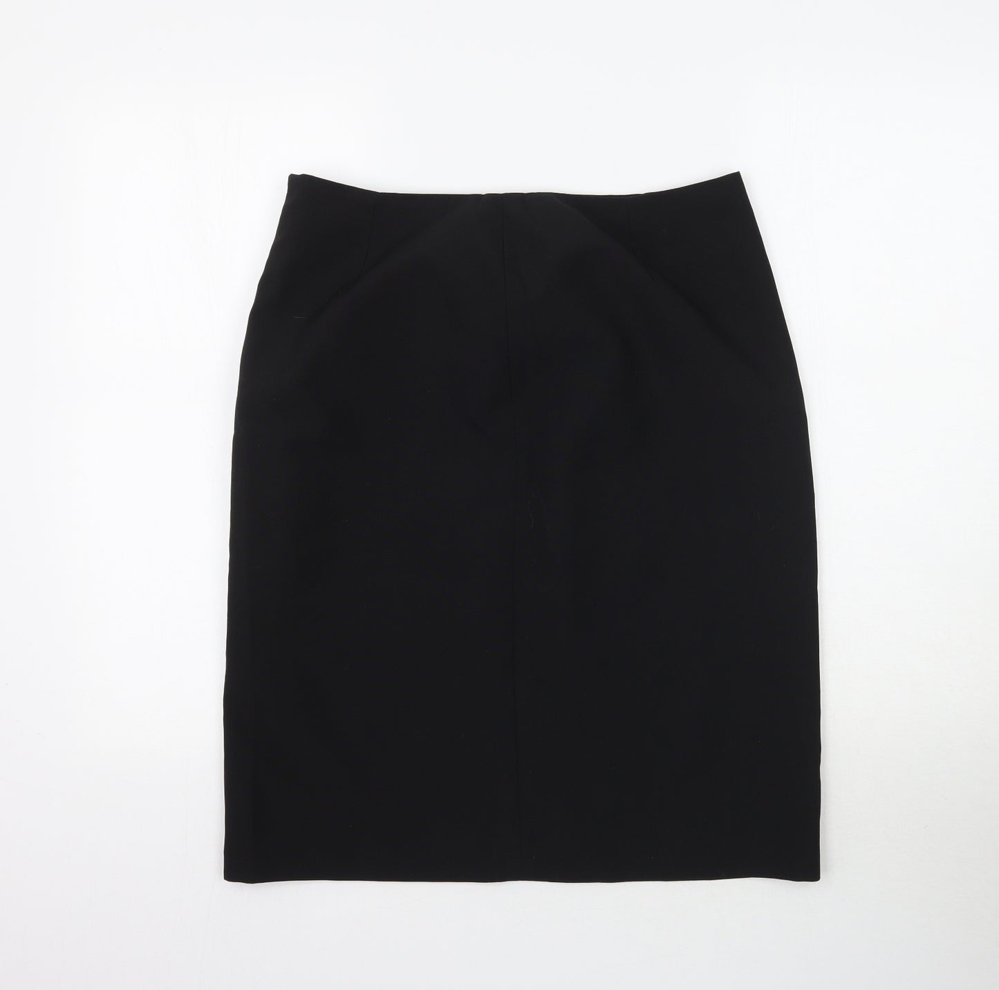Jeff & Co Womens Black   Straight & Pencil Skirt Size 14  - Work Office