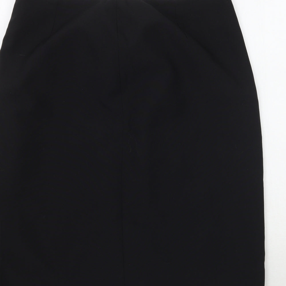 Jeff & Co Womens Black   Straight & Pencil Skirt Size 14  - Work Office