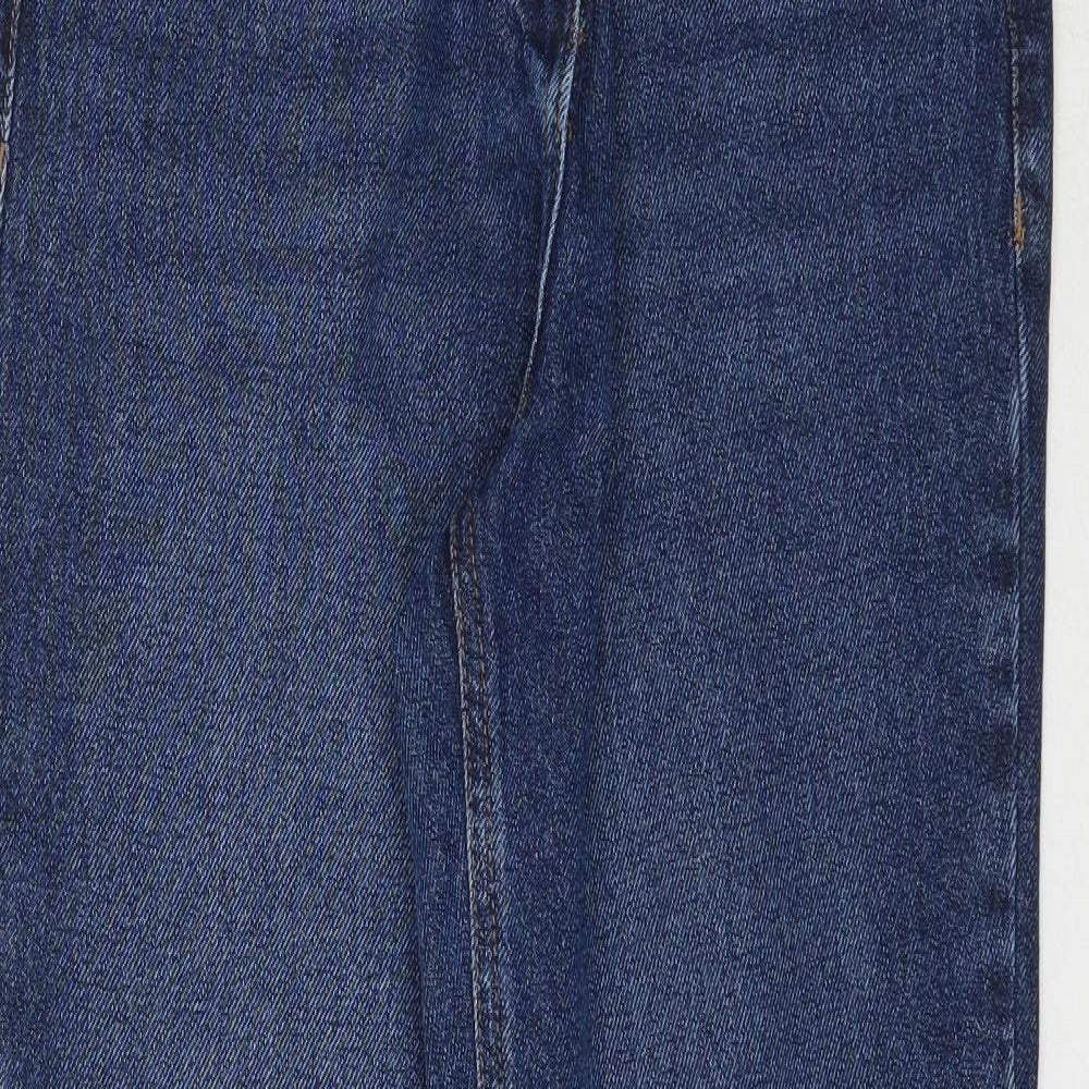 NEXT Womens Blue  Denim Straight Jeans Size 8 L29 in
