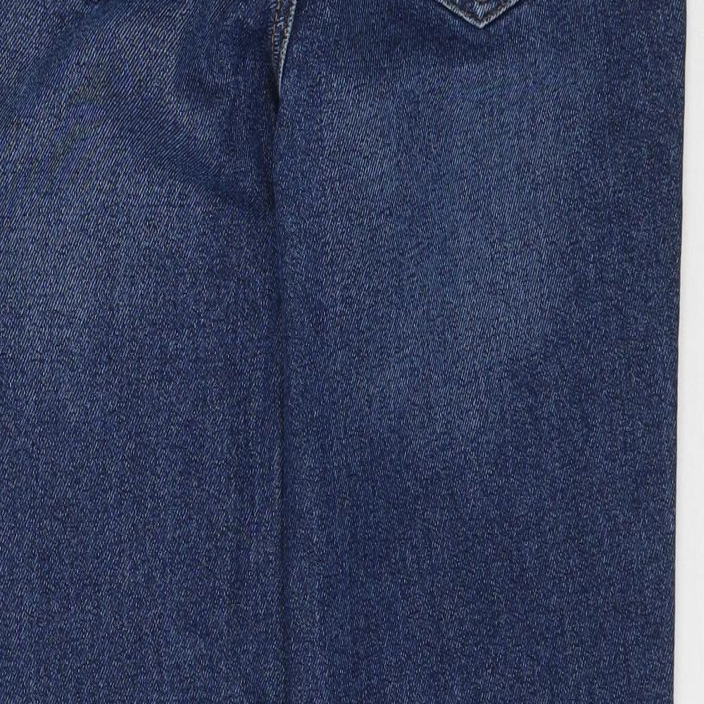NEXT Womens Blue  Denim Straight Jeans Size 8 L29 in