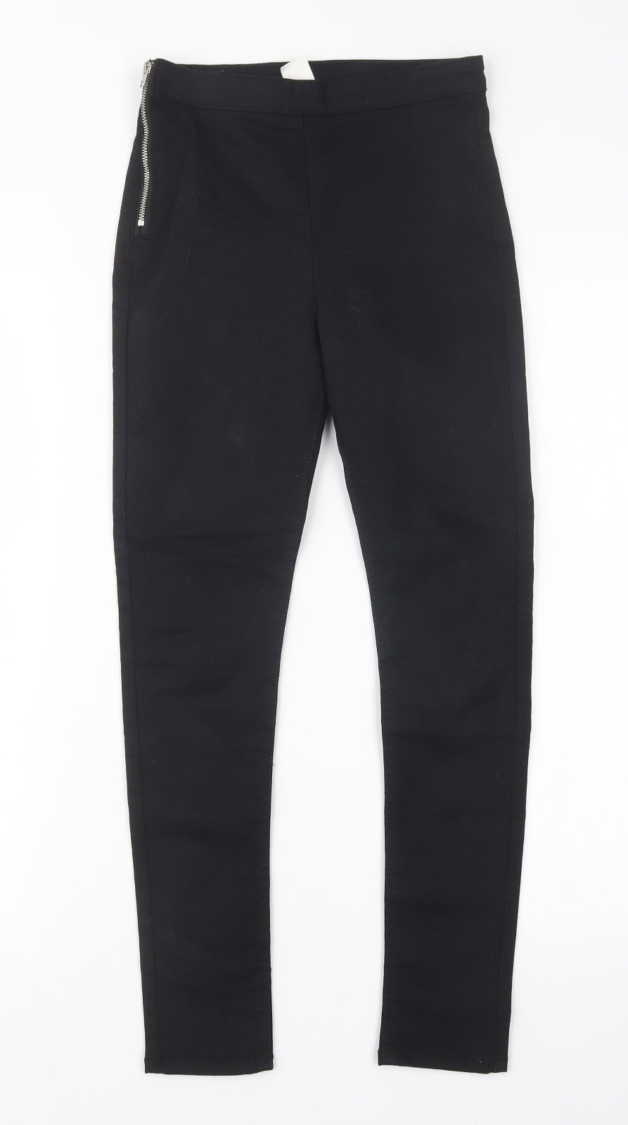 H&M Girls Black   Skinny Jeans Size 9-10 Years