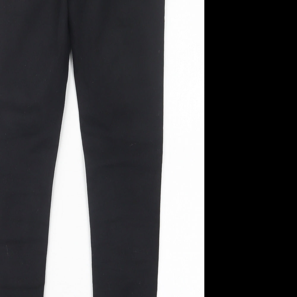 H&M Girls Black   Skinny Jeans Size 9-10 Years