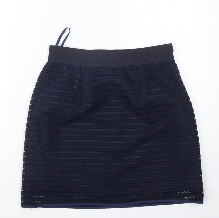 Savida Womens Blue   Straight & Pencil Skirt Size 10