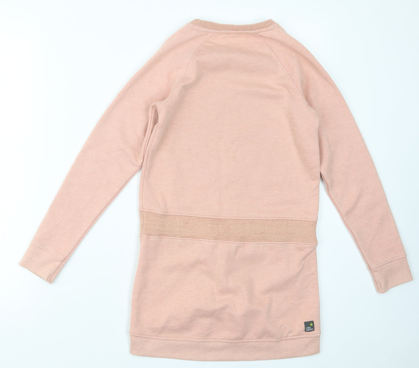 Little Captain Girls Pink   Pullover Jumper Size 10 Years
