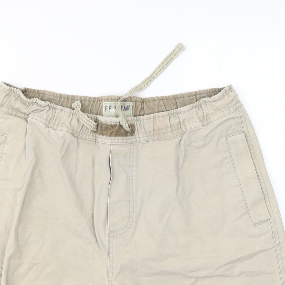 Fat Face Mens Beige   Cargo Shorts Size 31 in