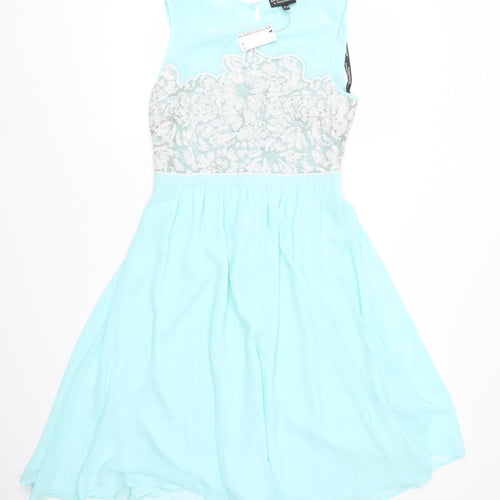 Warehouse Womens Green   A-Line  Size 12
