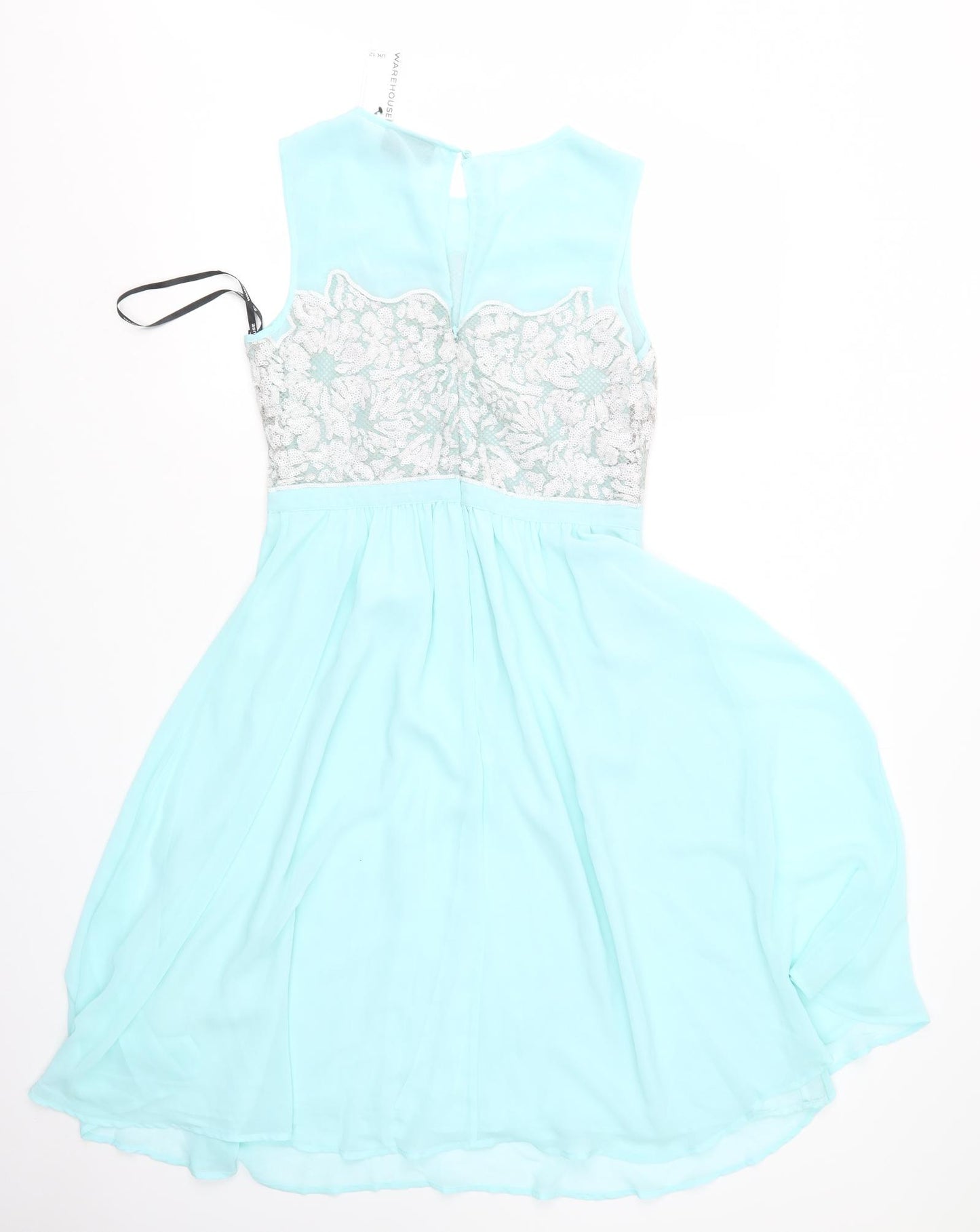 Warehouse Womens Green   A-Line  Size 12