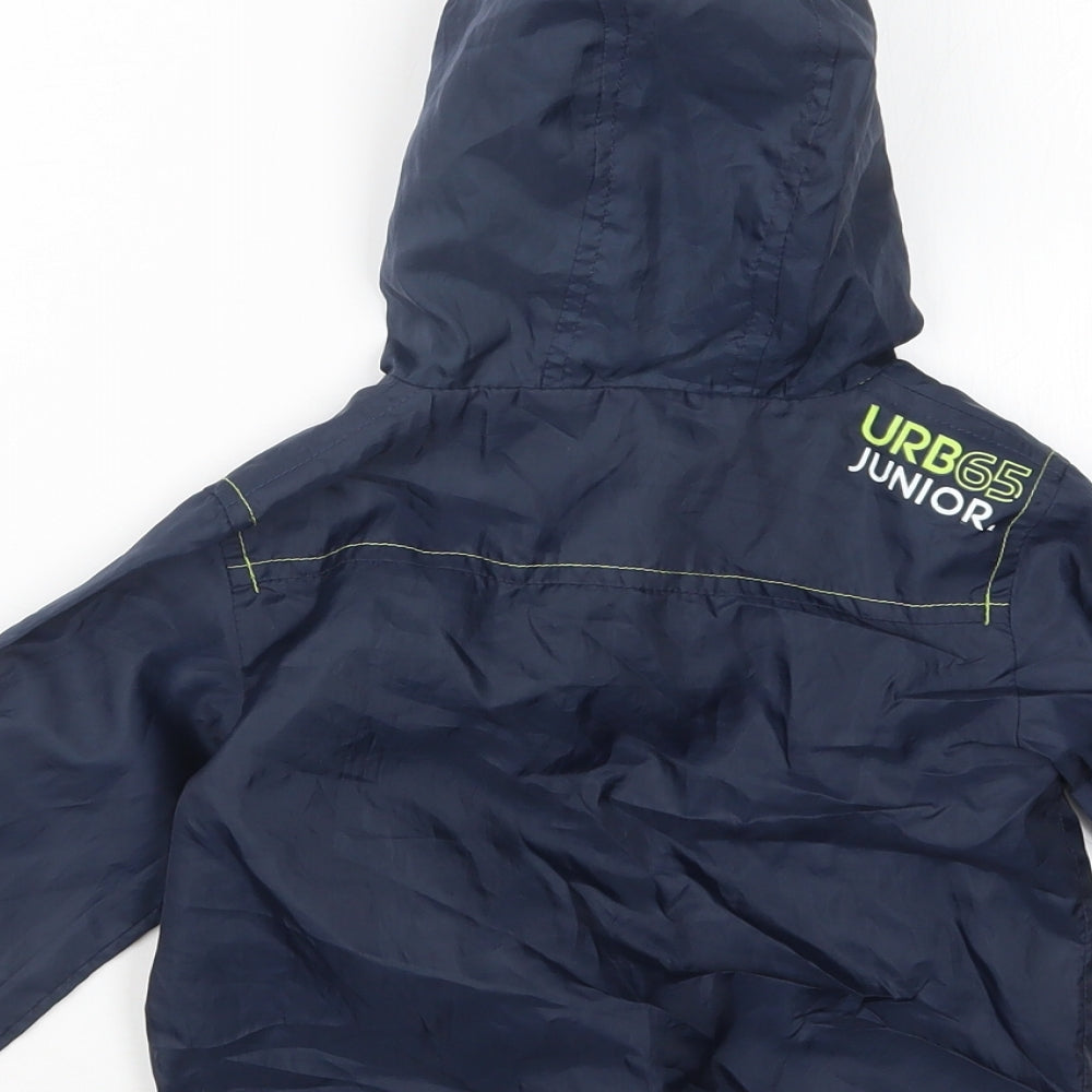 Peacocks Boys Blue   Jacket Coat Size 2-3 Years