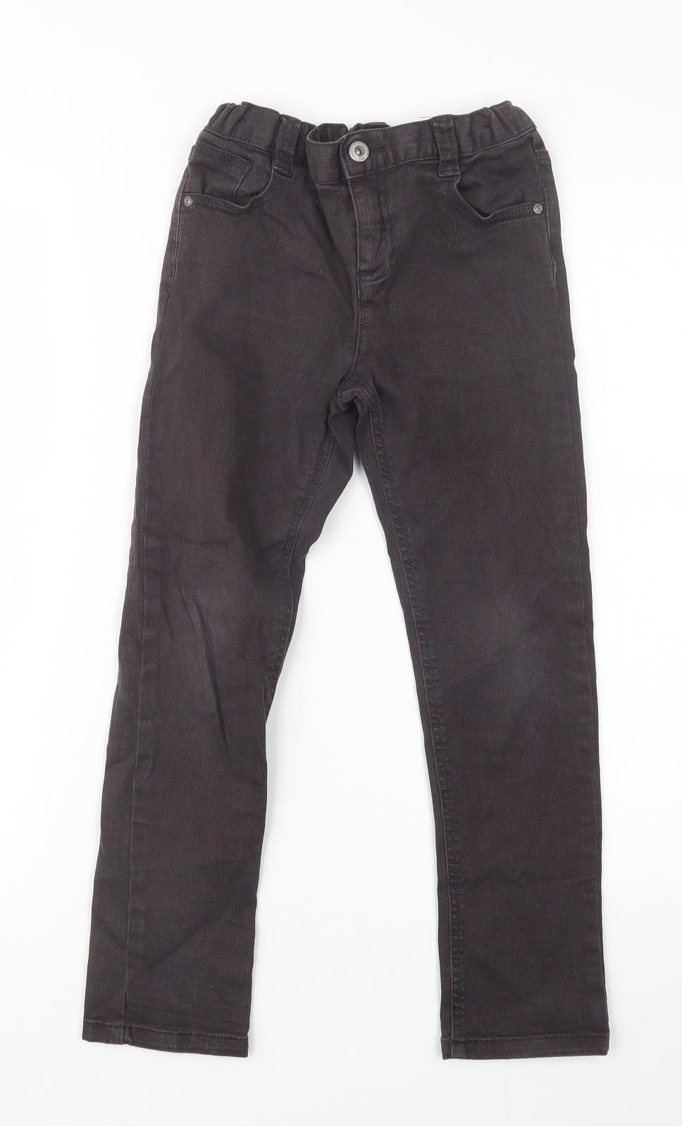 Nutmeg Boys Black   Straight Jeans Size 7-8 Years