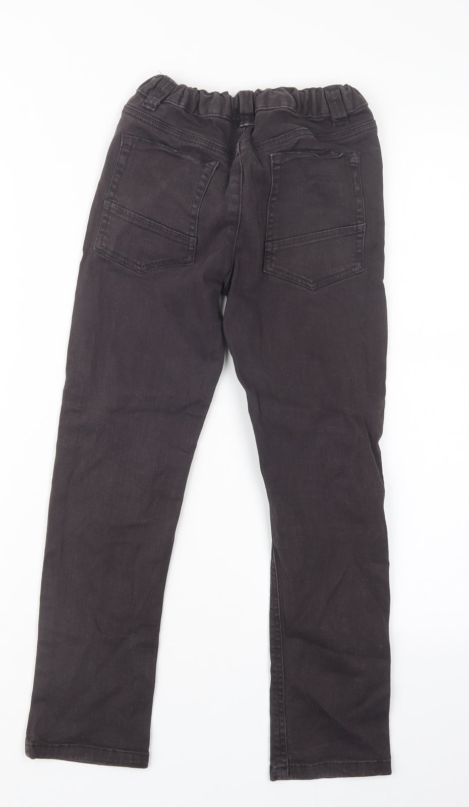 Nutmeg Boys Black   Straight Jeans Size 7-8 Years