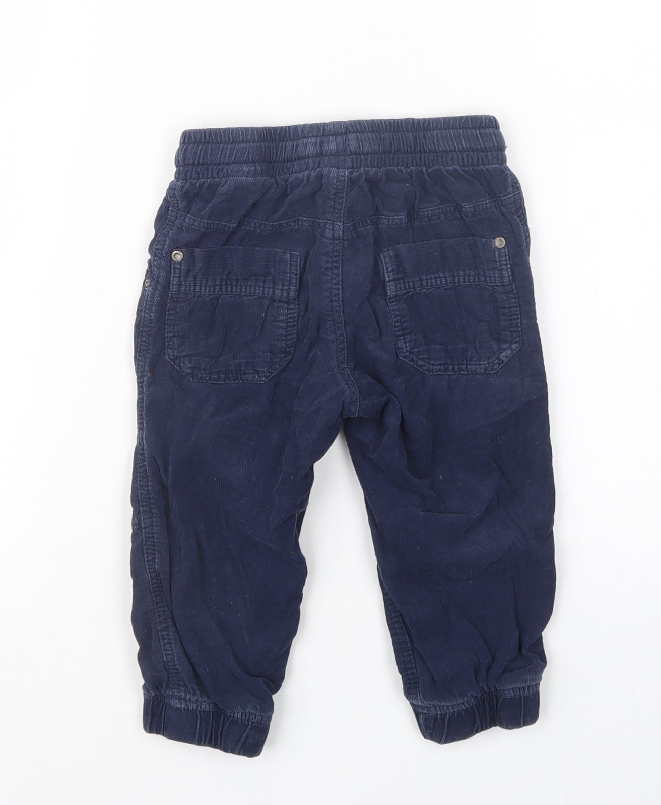 H&M Boys Blue   Cargo Trousers Size 18 Months