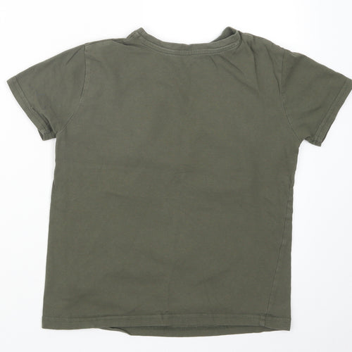 Primark Boys Green   Basic T-Shirt Size 9-10 Years