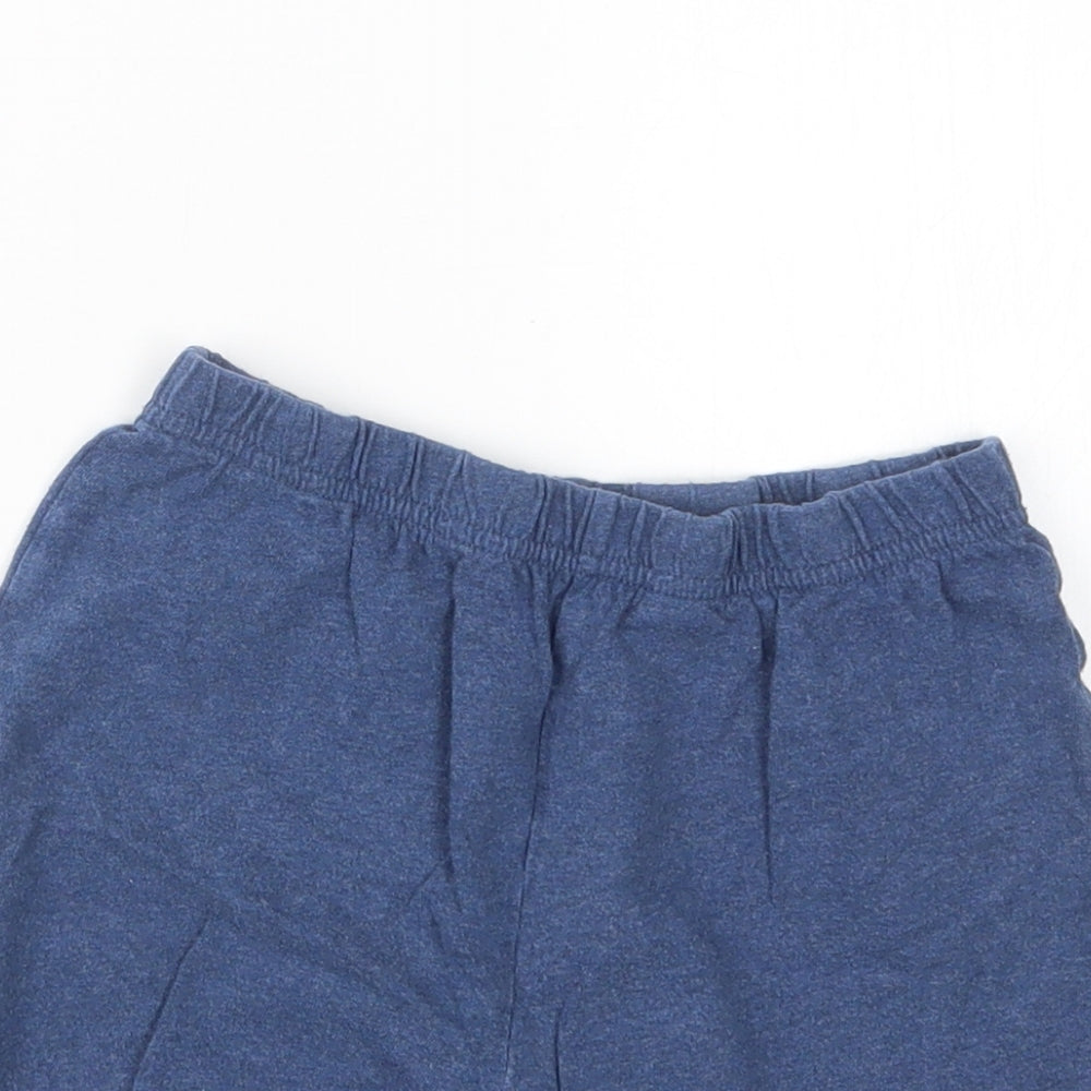 TU Boys Blue Geometric   Pyjama Set Size 9-10 Years