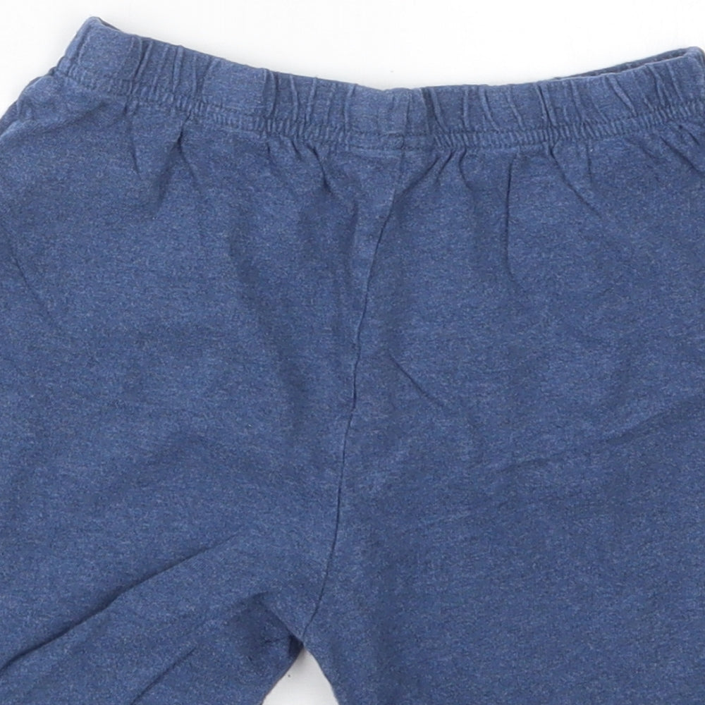 TU Boys Blue Geometric   Pyjama Set Size 9-10 Years