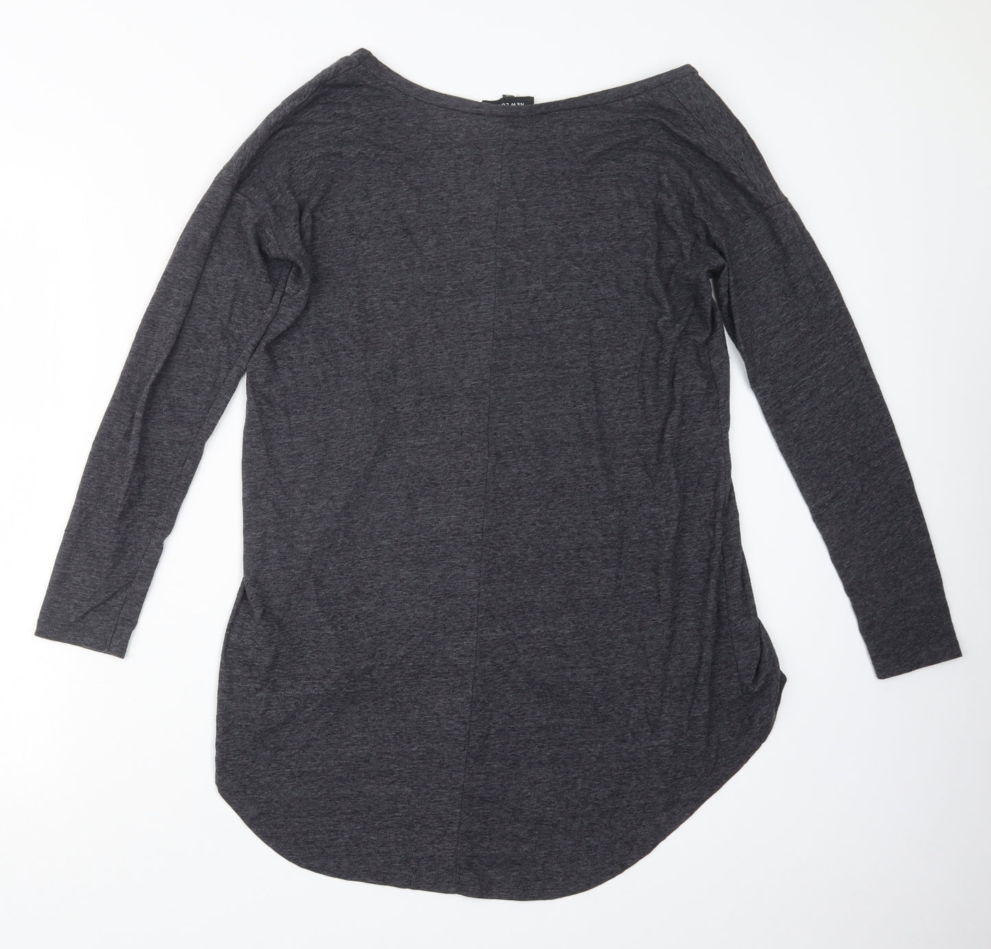 New Look Womens Grey   Basic T-Shirt Size 10