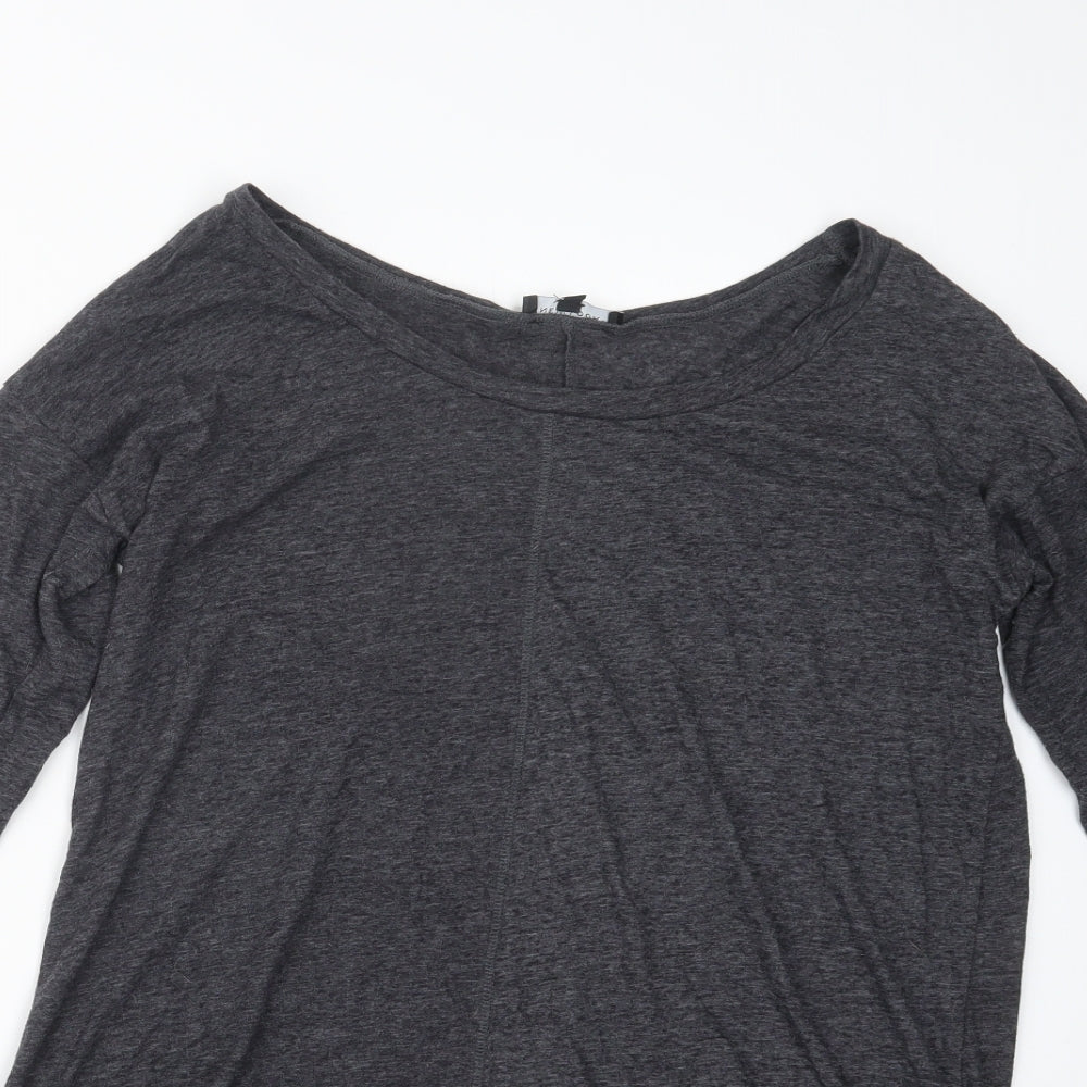 New Look Womens Grey   Basic T-Shirt Size 10