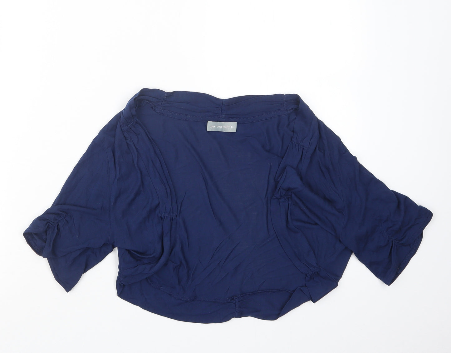 Per Una Womens Blue   Jacket  Size 14