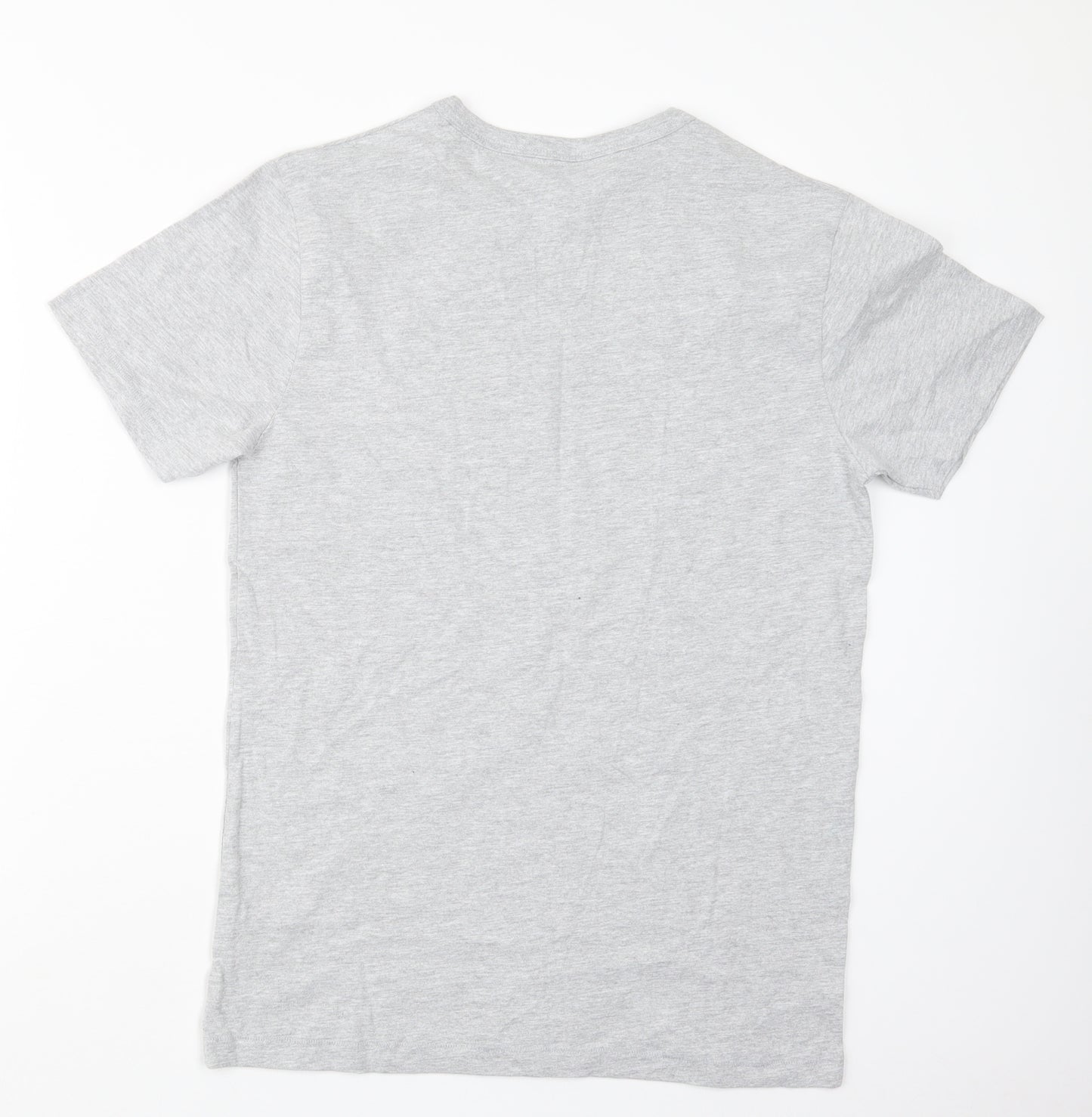 M&Co Mens Grey    T-Shirt Size S