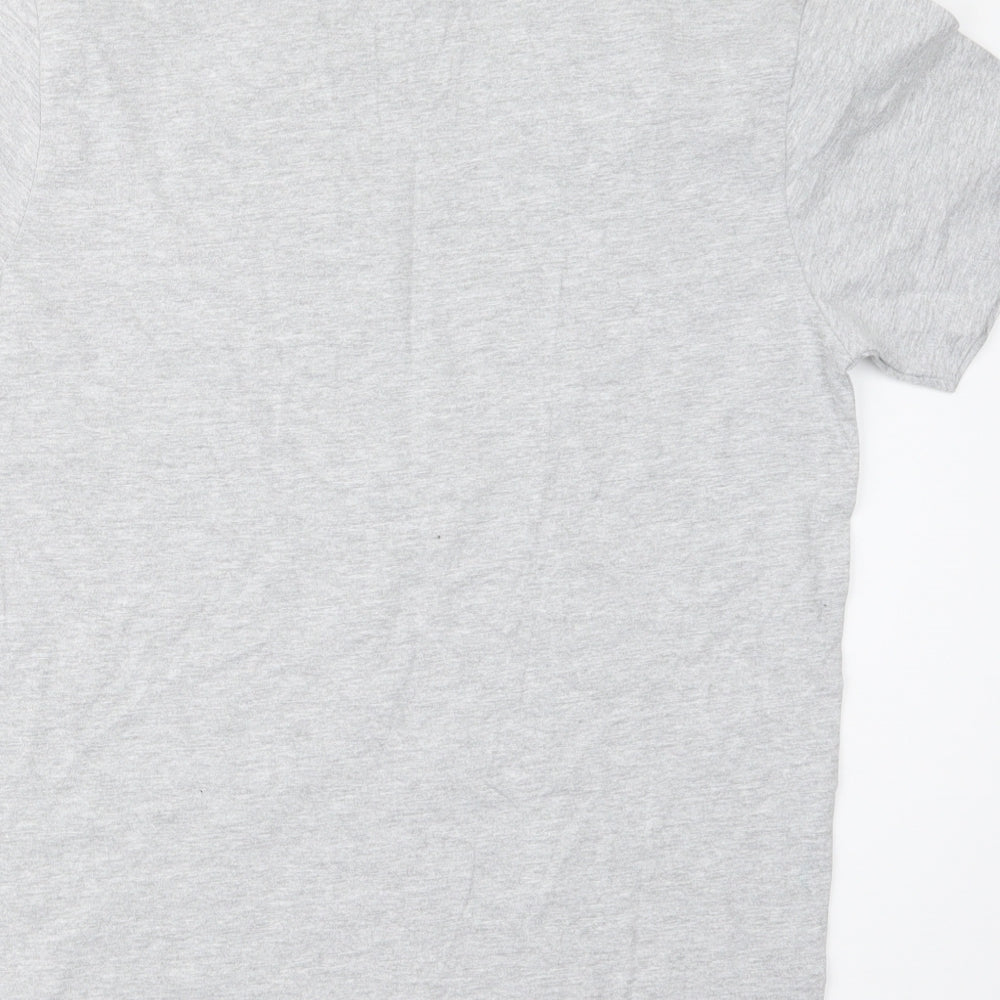 M&Co Mens Grey    T-Shirt Size S