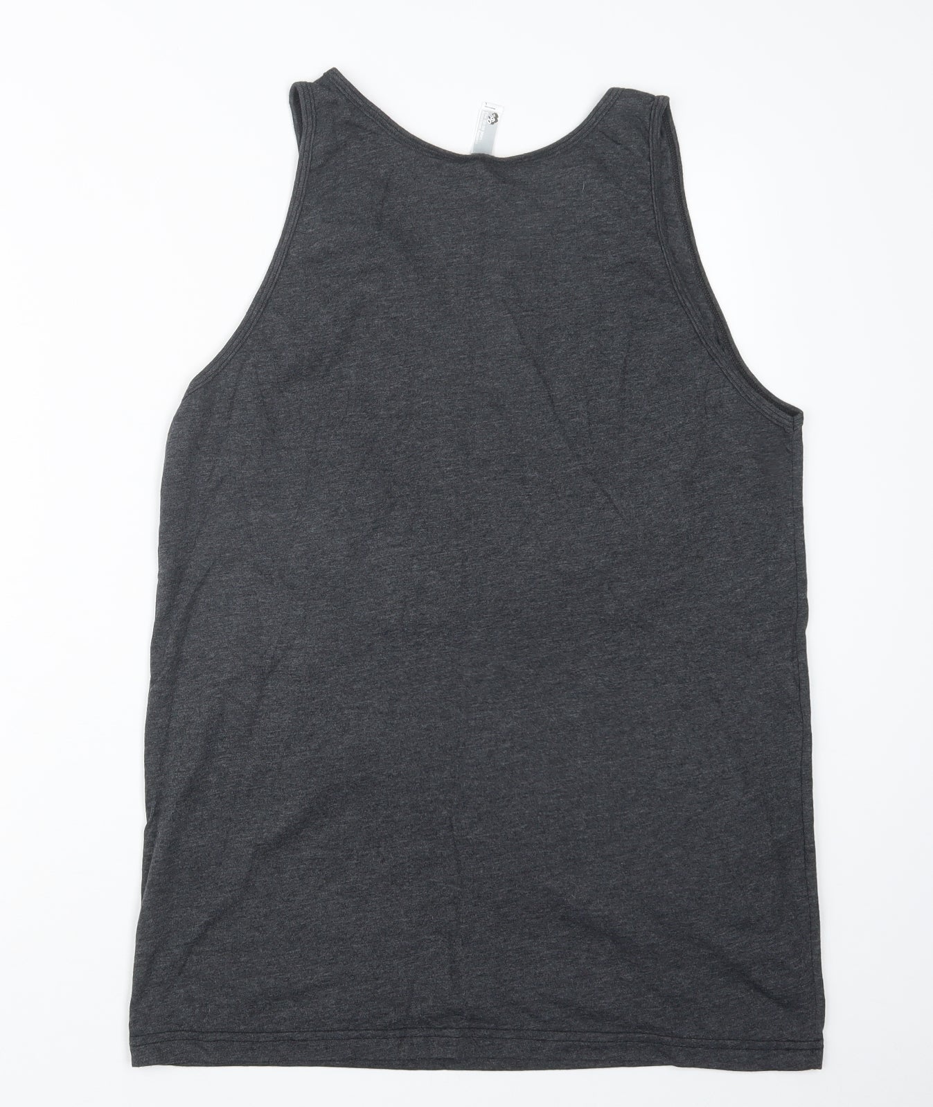 American Apparel Mens Grey    T-Shirt Size L