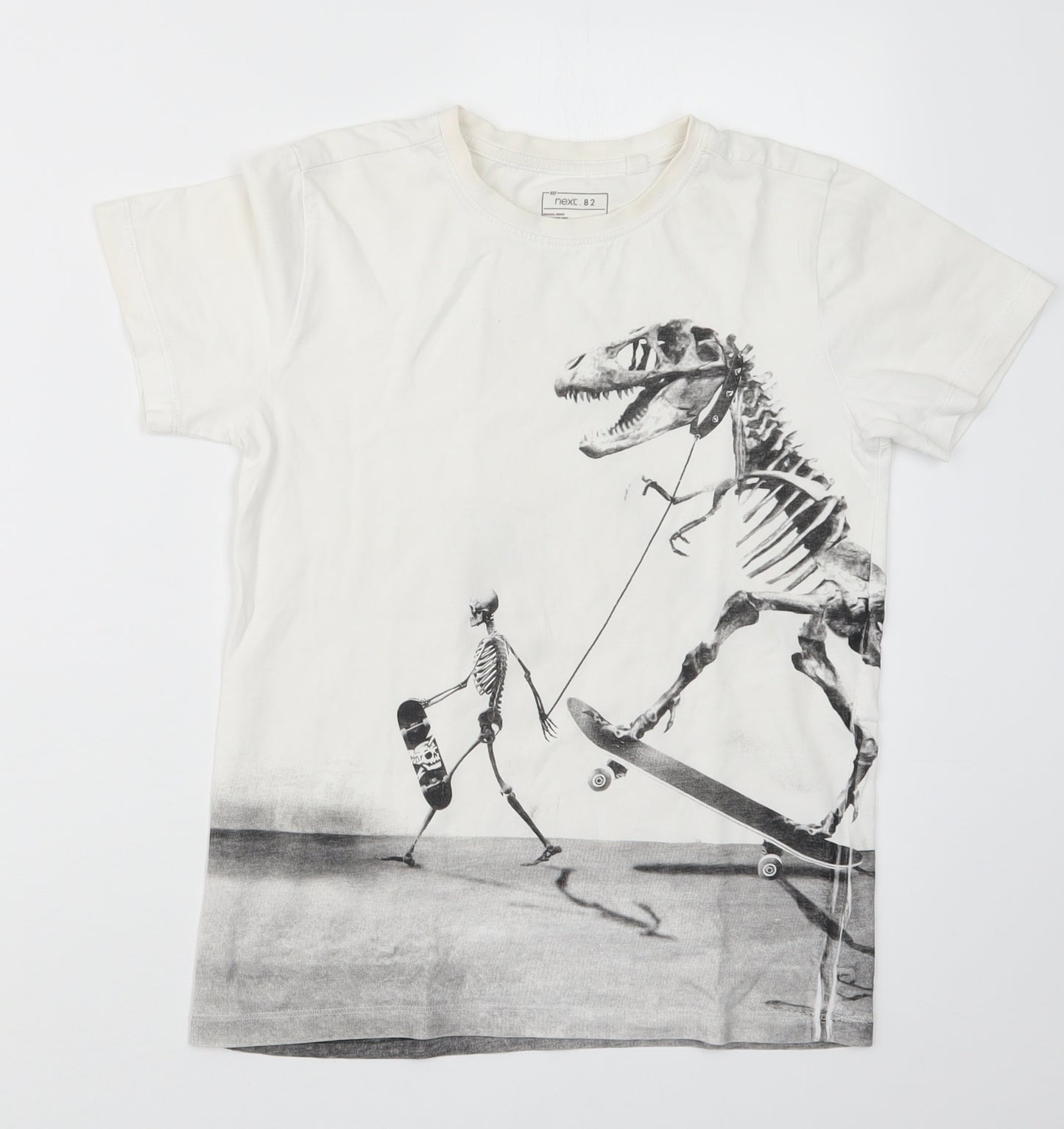 NEXT Boys White   Basic T-Shirt Size 9 Years
