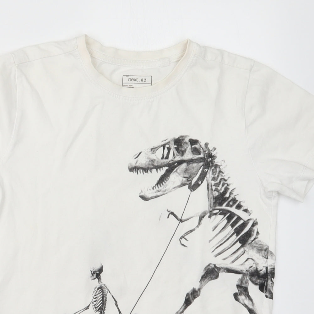 NEXT Boys White   Basic T-Shirt Size 9 Years