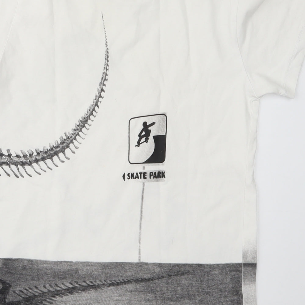NEXT Boys White   Basic T-Shirt Size 9 Years