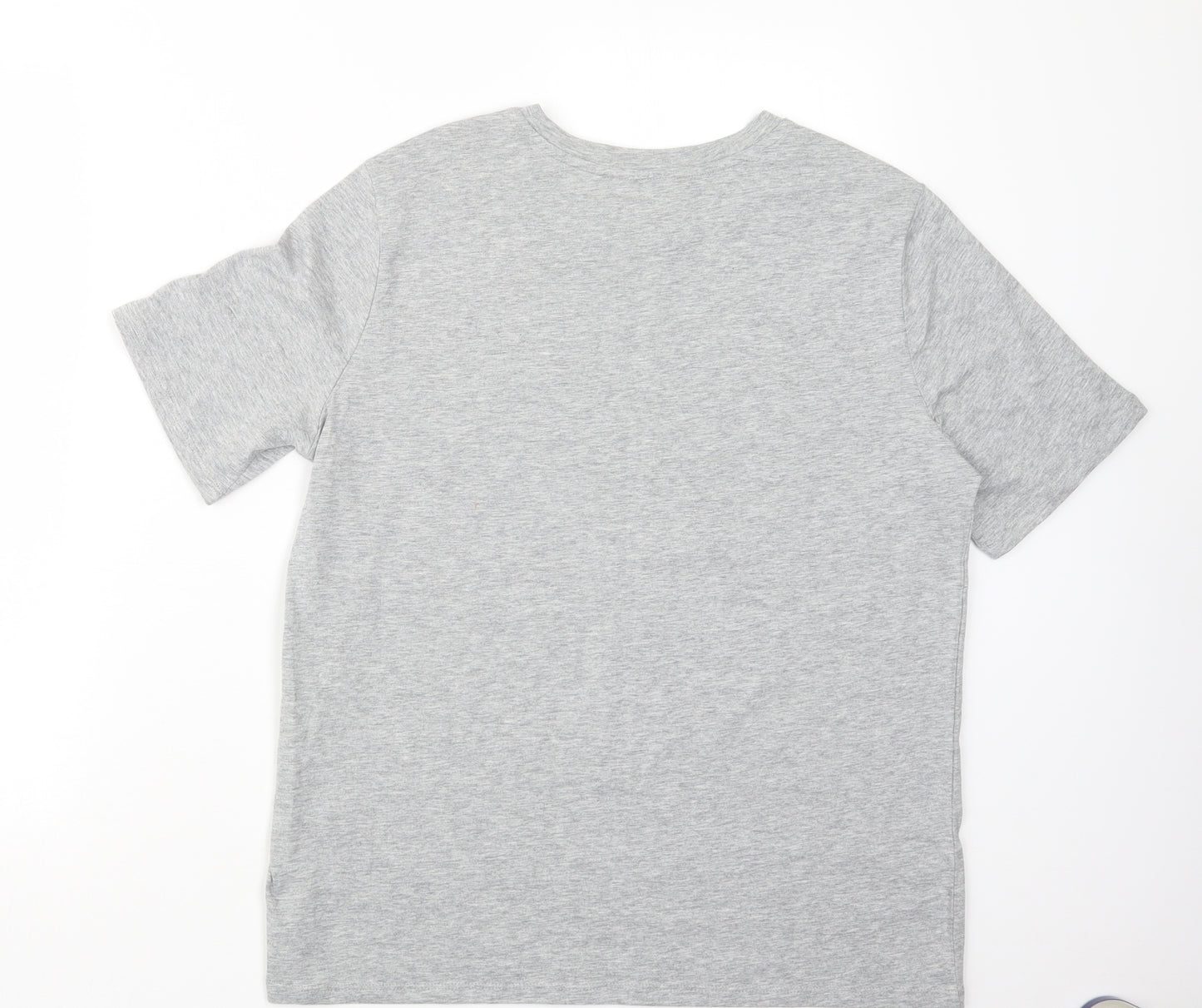 Marks and Spencer Womens Grey   Basic T-Shirt Size 12