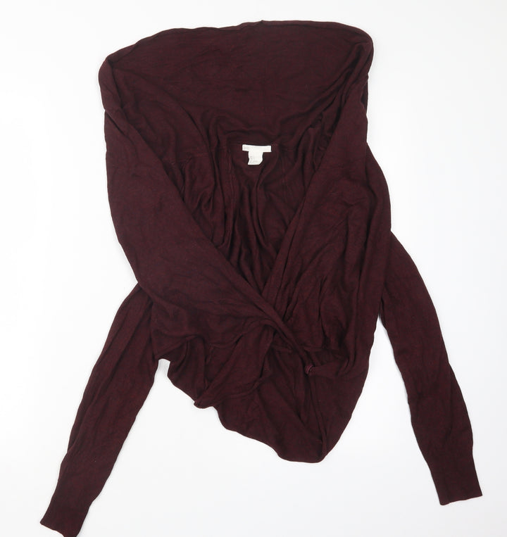 H&M Womens Purple   Cardigan Jumper Size S