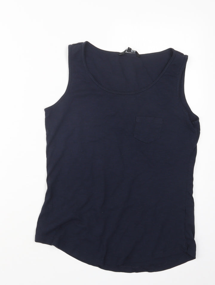 Debenhams Womens Blue   Basic Tank Size 10