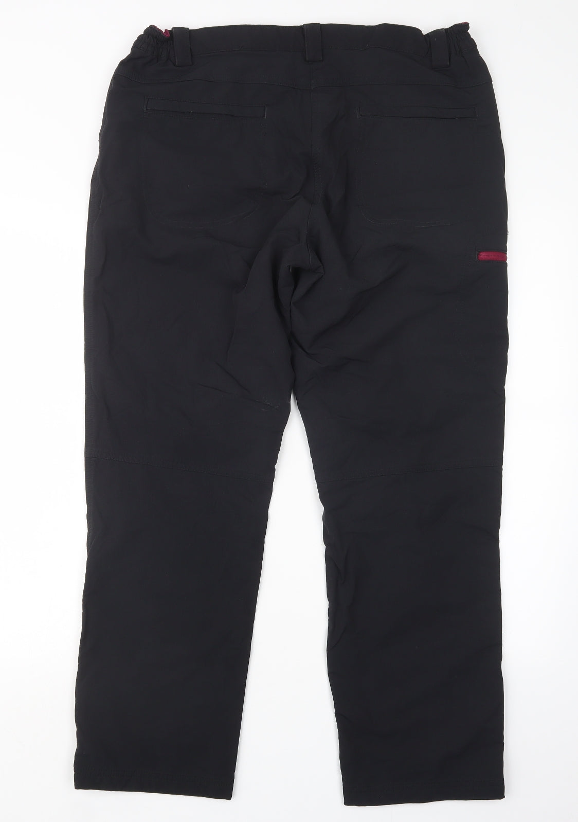 Mountain Warehouse Womens Black   Compression Trousers Size 14 L27 in