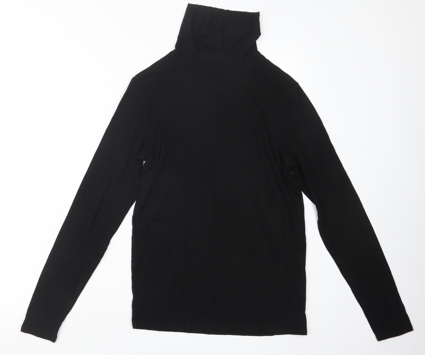 Papaya Womens Black   Basic T-Shirt Size 10