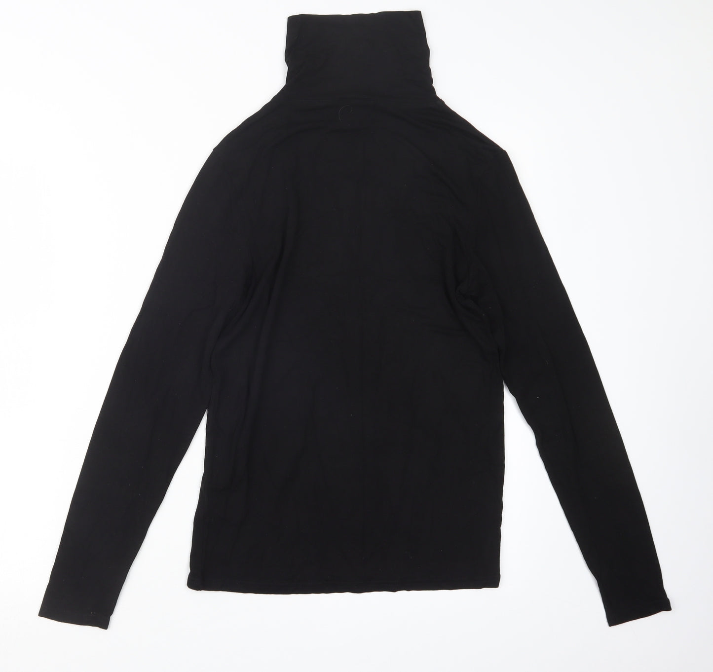 Papaya Womens Black   Basic T-Shirt Size 10