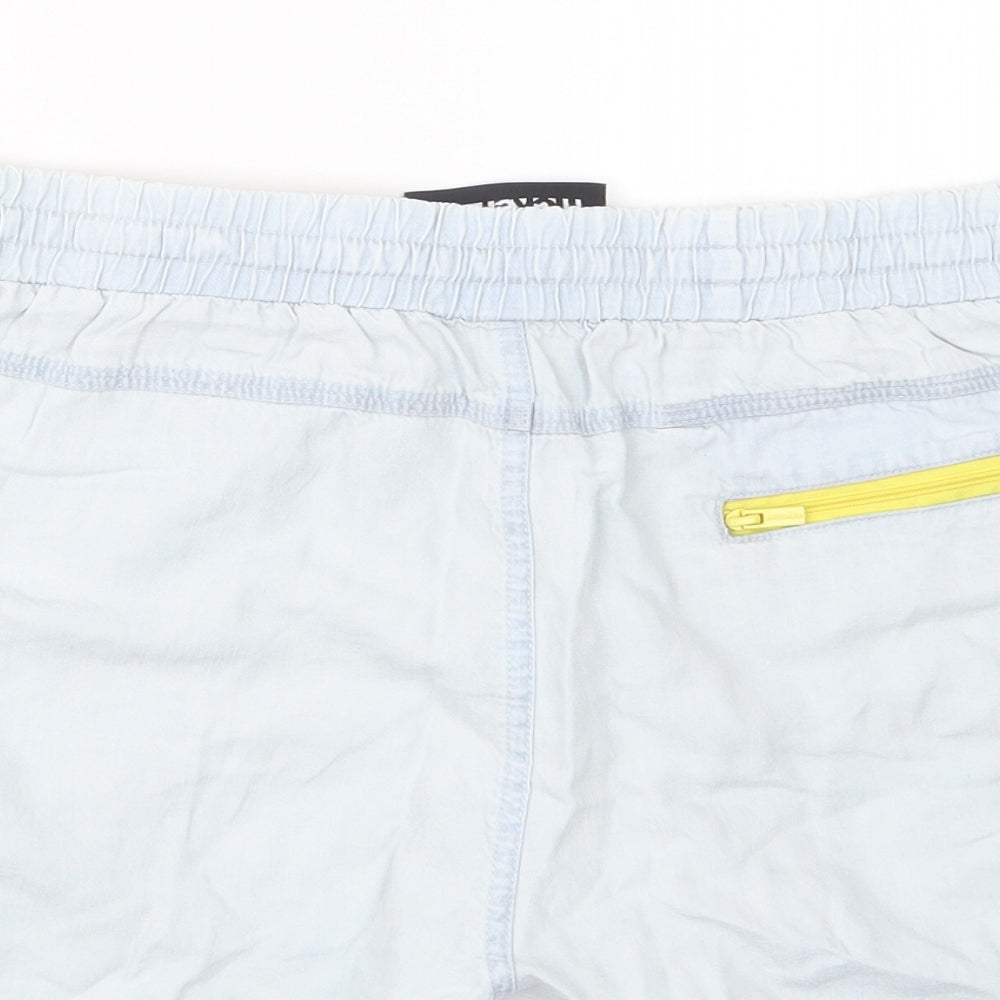 McKenzie Womens Blue   Hot Pants Shorts Size 16