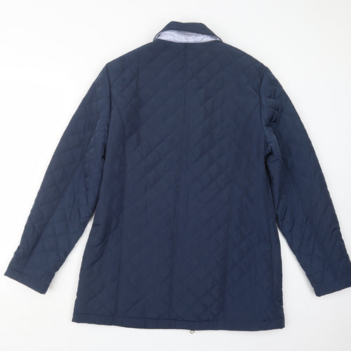 Anna Aura Womens Blue   Jacket Coat Size 14