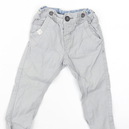NEXT Boys Grey   Capri Trousers Size 9-12 Months