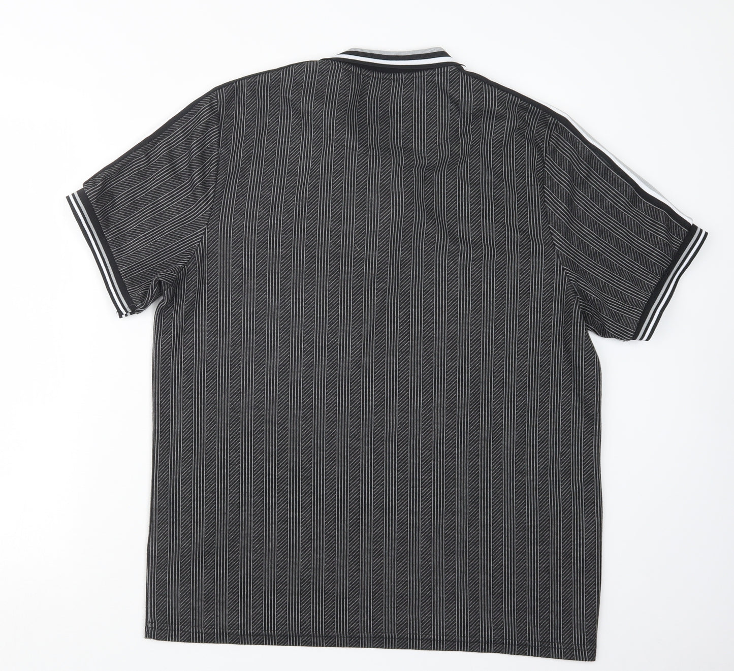 Boohoo Mens Black    Polo Size XL