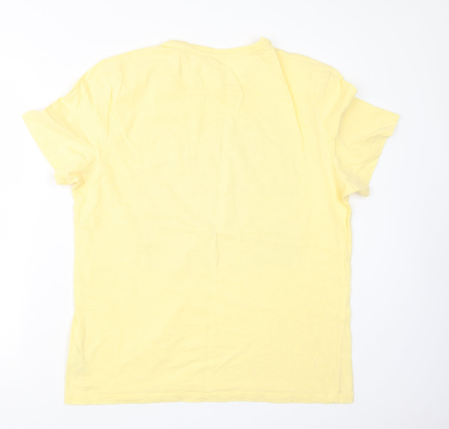 F&F Mens Yellow    T-Shirt Size L