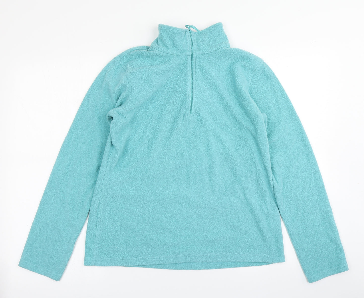 Mountain Warehouse Womens Blue  Fleece Pullover Sweatshirt Size M
