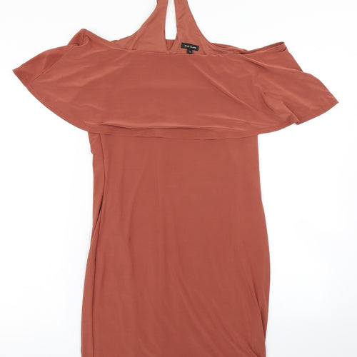 River Island Womens Brown   Bodycon  Size 12