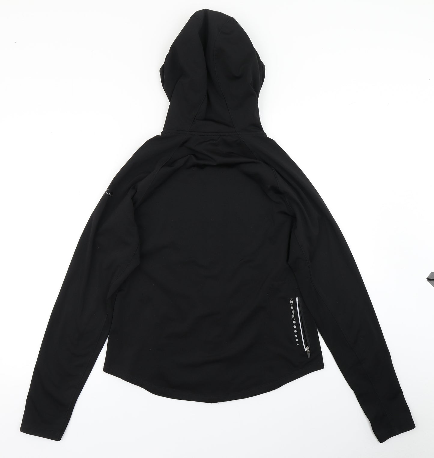 Karrimor Womens Black   Full Zip Hoodie Size 14