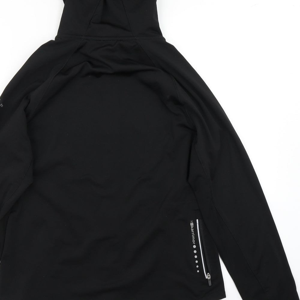 Karrimor Womens Black   Full Zip Hoodie Size 14