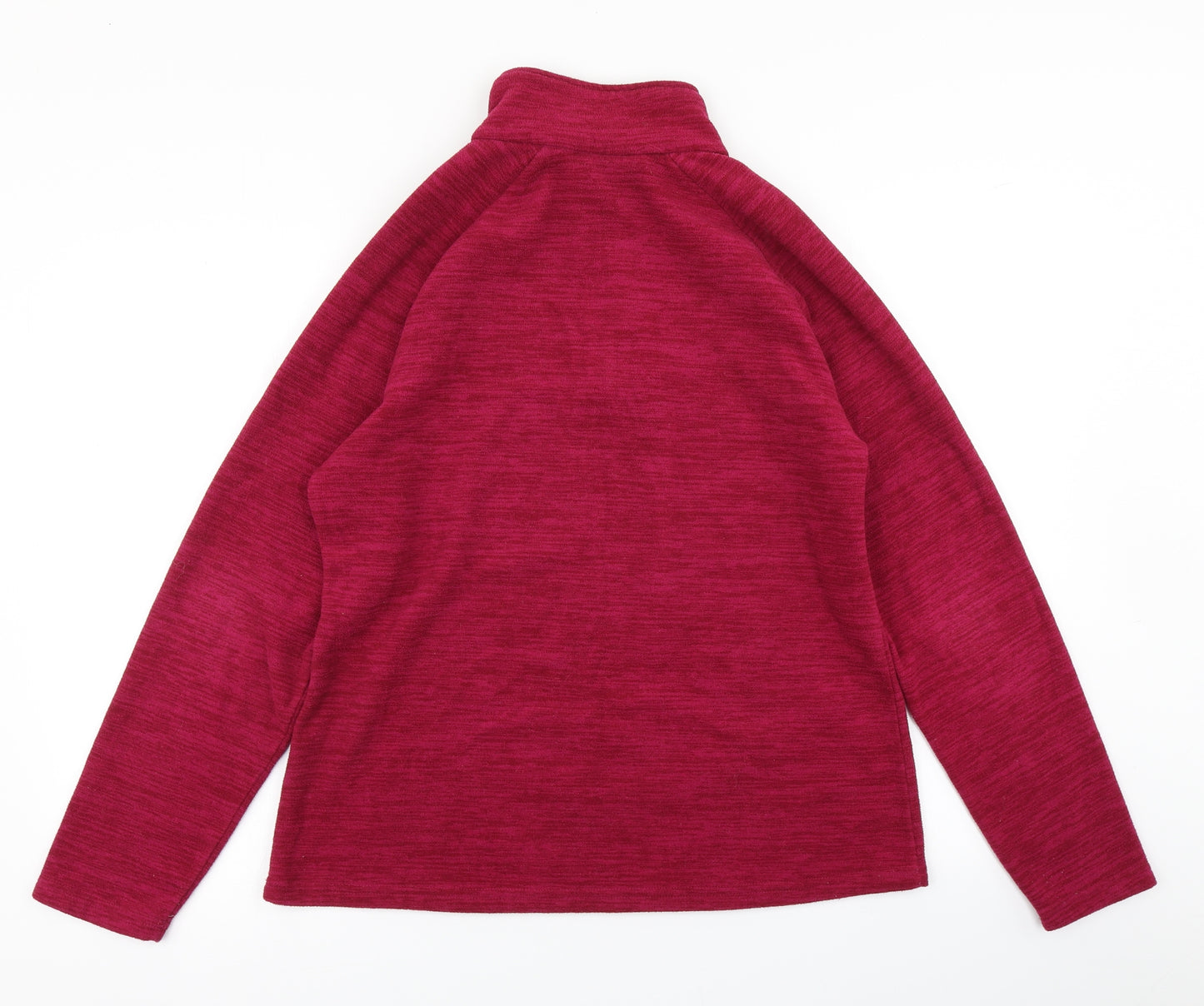 Mountain Warehouse Womens Purple  Fleece Pullover Sweatshirt Size 16