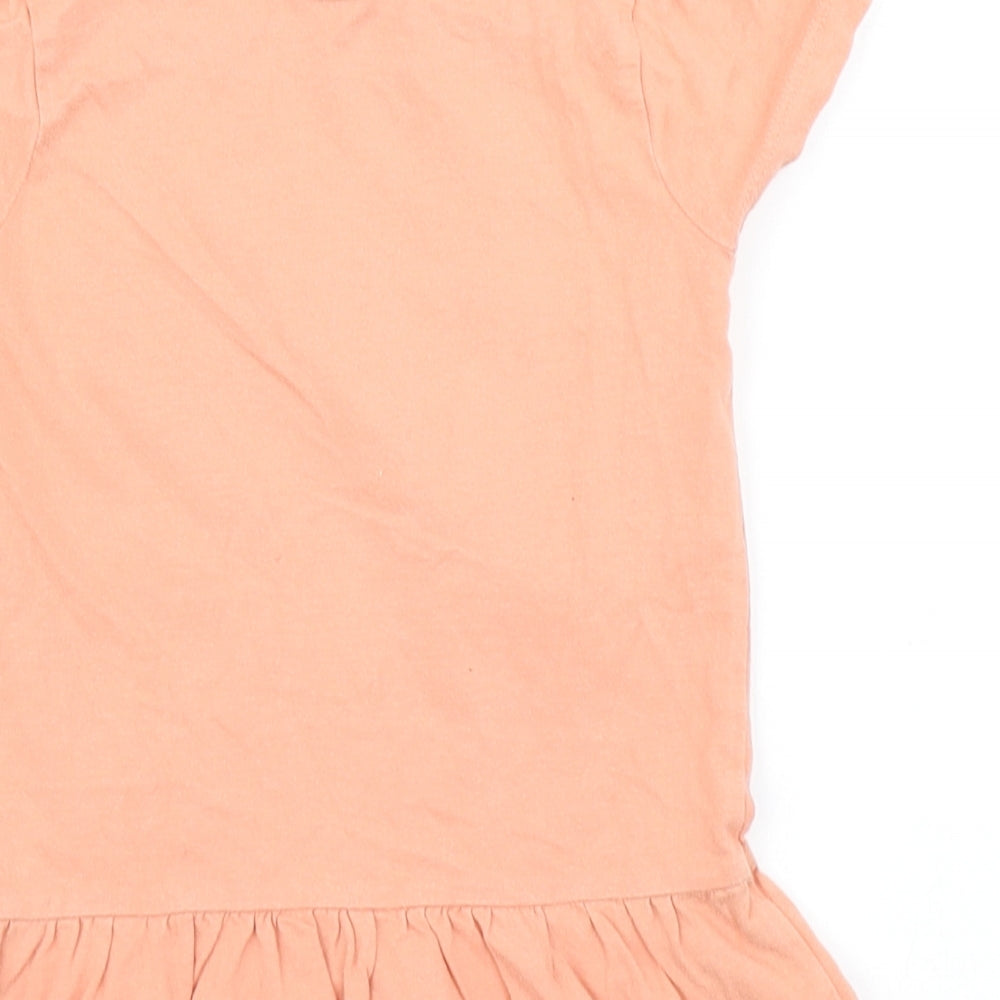 George Girls Pink   Basic T-Shirt Size 2-3 Years  - Moana
