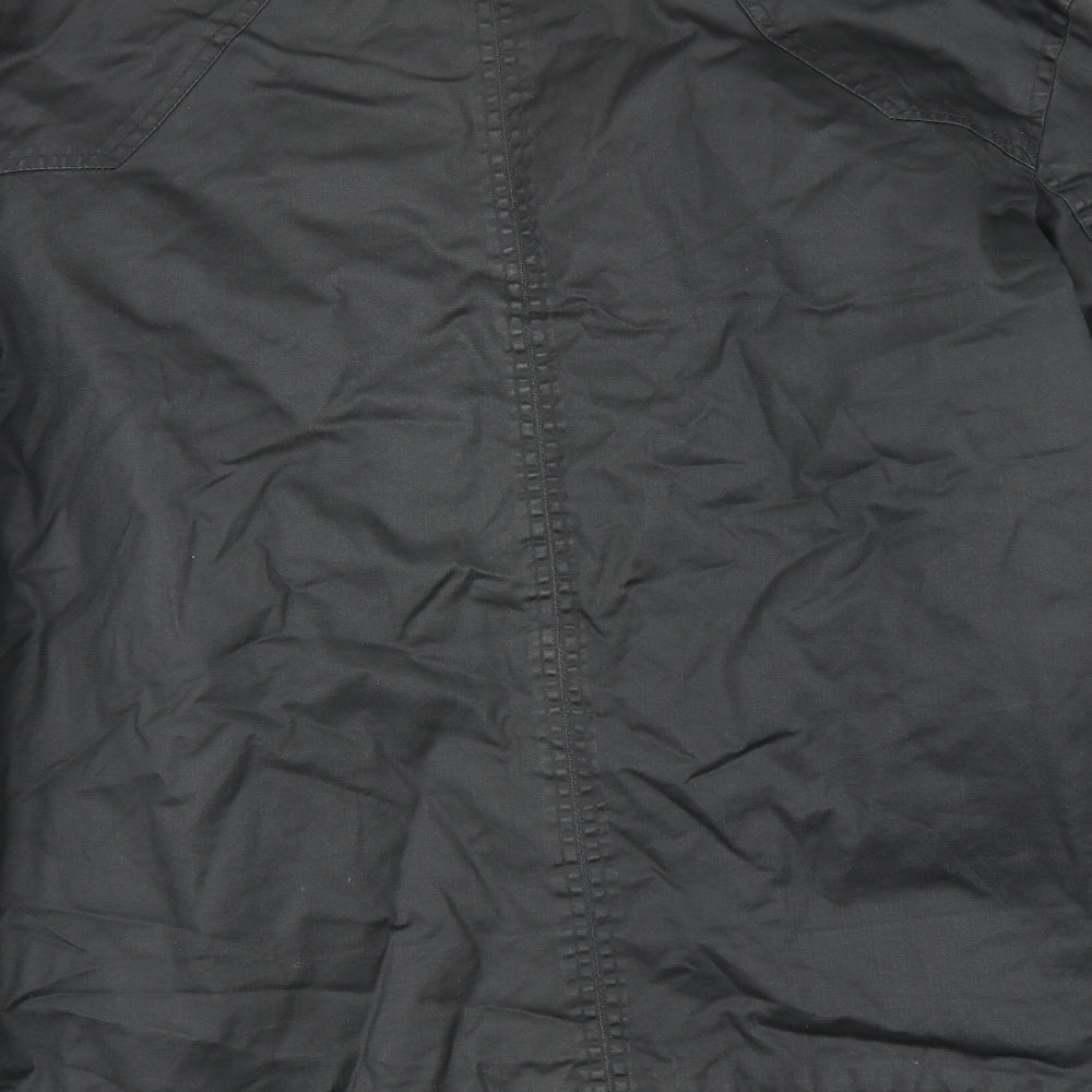 F&F Mens Grey   Overcoat Coat Size XL