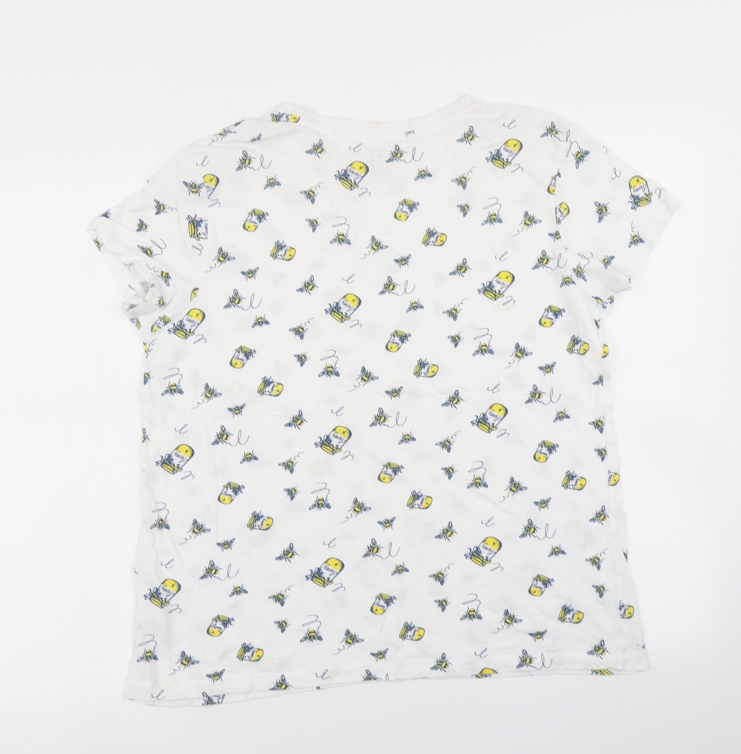 Primark Womens White   Basic T-Shirt Size M